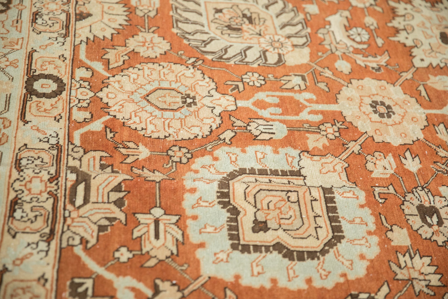 RESERVED 9.5x12.5 Vintage Distressed Tabriz Carpet
