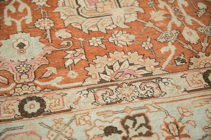 RESERVED 9.5x12.5 Vintage Distressed Tabriz Carpet