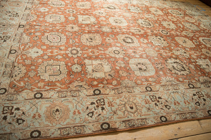 RESERVED 9.5x12.5 Vintage Distressed Tabriz Carpet