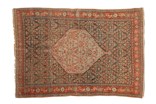 4x6 Antique Senneh Rug