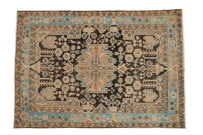 4.5x6.5 Vintage Distressed Hamadan Rug