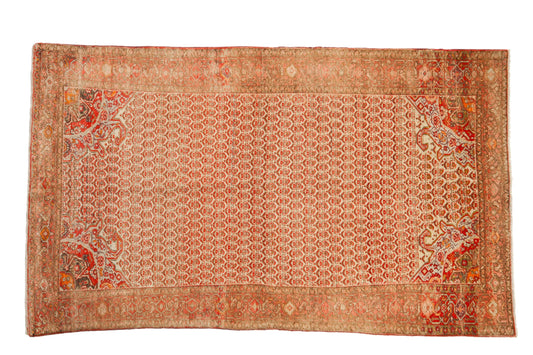 4x7 Vintage Distressed Malayer Rug