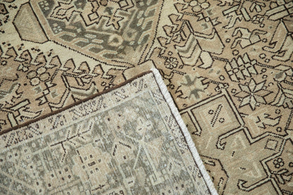 5x12.5 Vintage Distressed Karaja Rug Runner