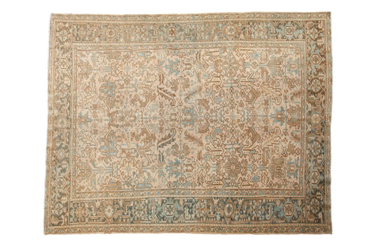 7x9 Vintage Distressed Mehrivan Carpet