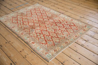 3.5x5 Vintage Distressed Joshegan Rug