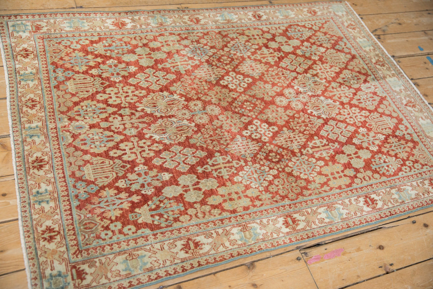 3.5x5 Vintage Distressed Joshegan Rug