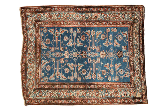 4x5 Vintage Northwest Persian Square Rug