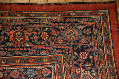 9x14.5 Antique Bijar Carpet