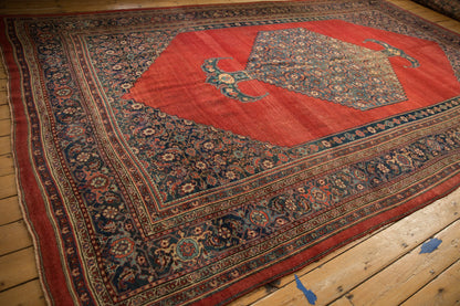 9x14.5 Antique Bijar Carpet
