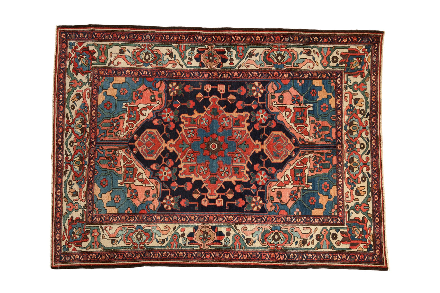 5x7 Vintage Bakhtiari Rug