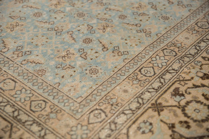 10.5x14 Vintage Distressed Tabriz Carpet