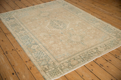 5x6.5 Vintage Distressed Karaja Rug