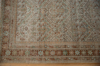 4x5.5 Vintage Distressed Mahal Rug