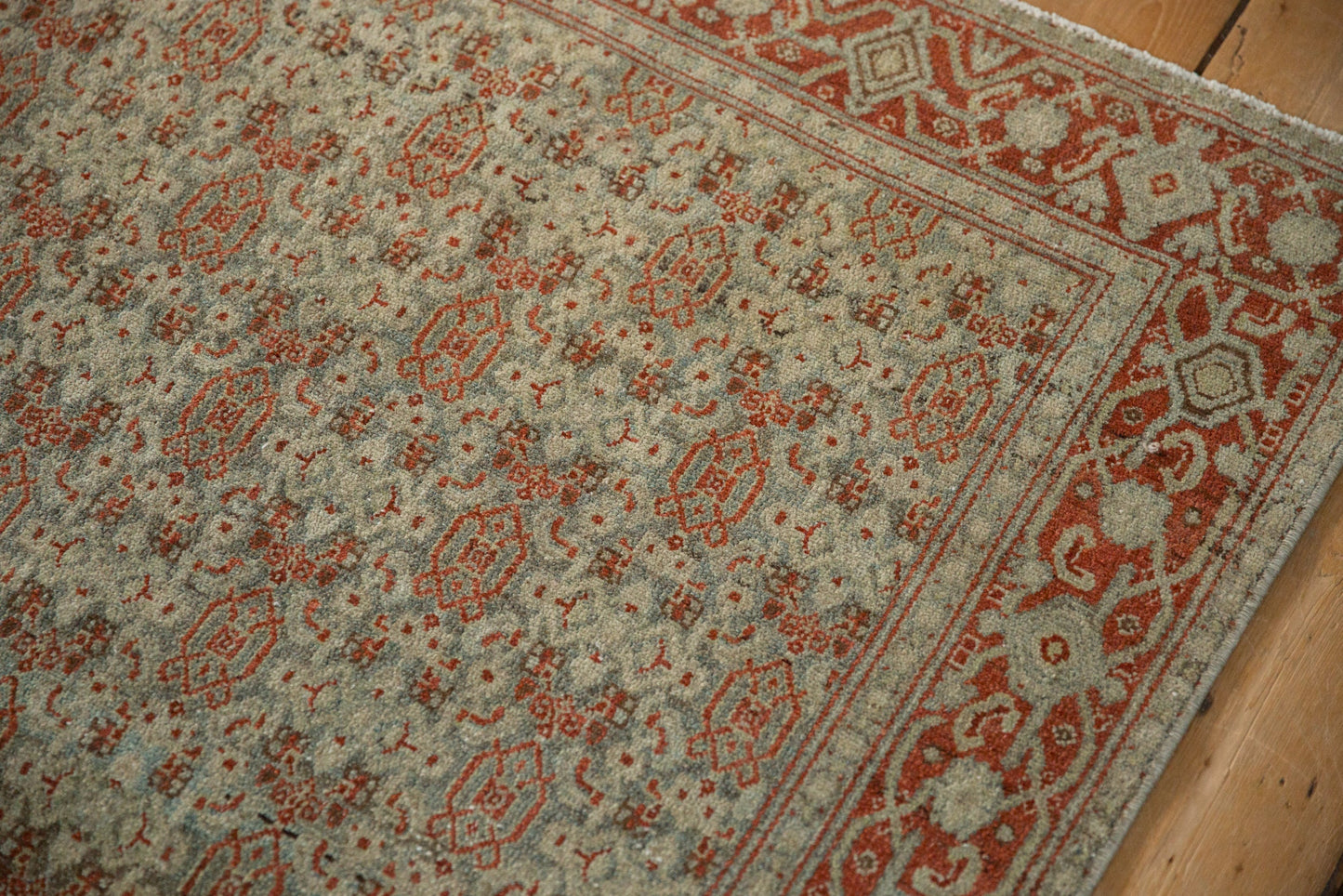 3.5x5 Vintage Distressed Senneh Rug
