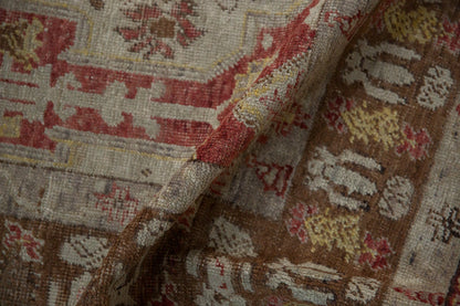 3.5x5 Vintage Distressed Anatolian Rug