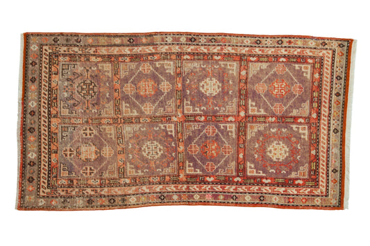 4x7 Vintage Distressed Khotan Rug