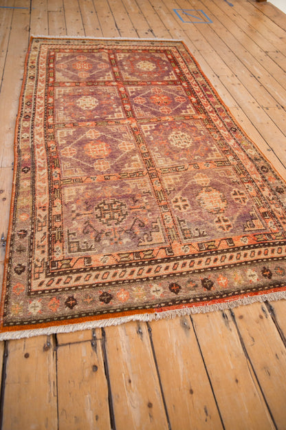 4x7 Vintage Distressed Khotan Rug