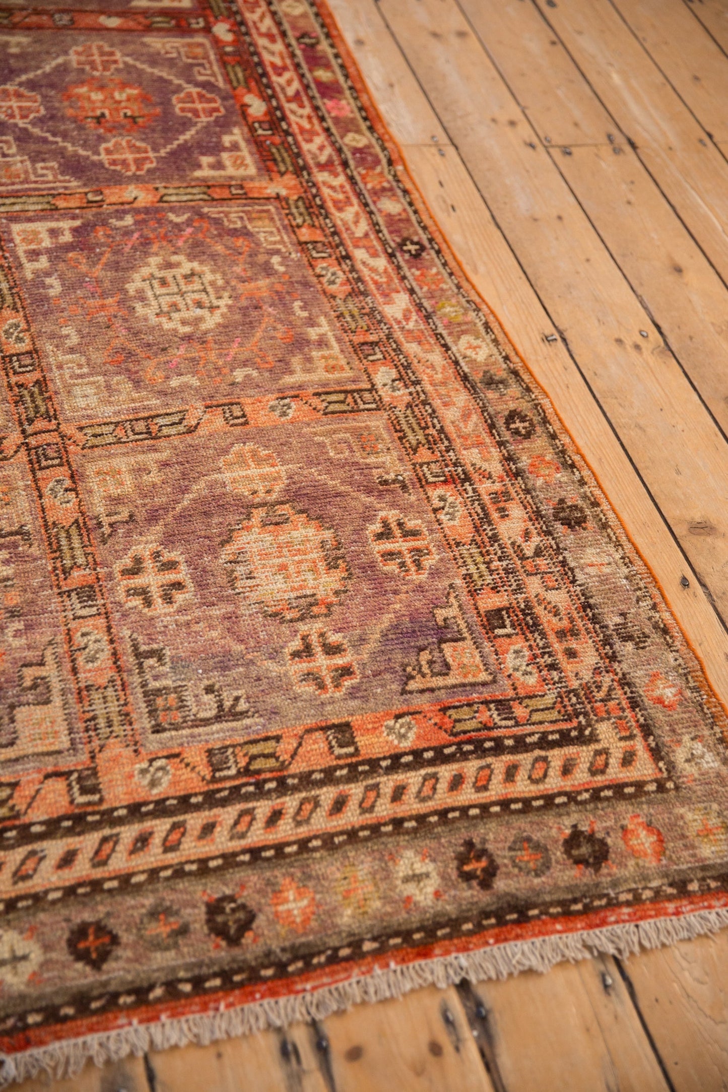 4x7 Vintage Distressed Khotan Rug