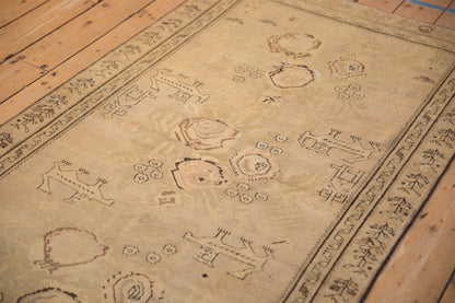 3.5x6.5 Antique Distressed Karabagh Rug