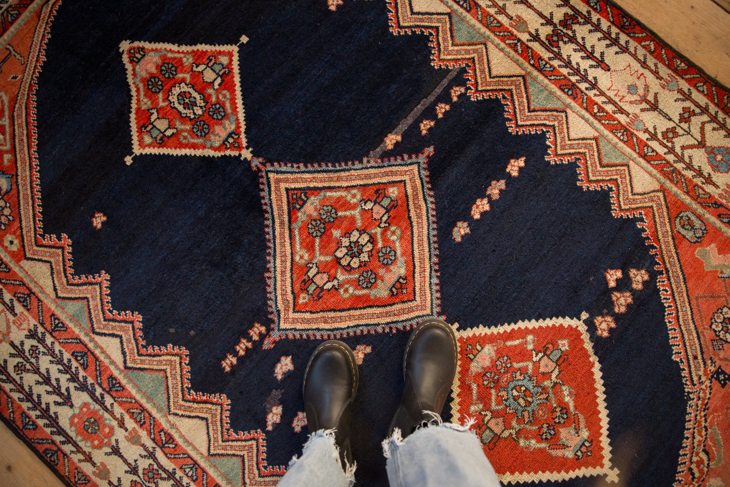 5.5x7.5 Vintage Malayer Carpet