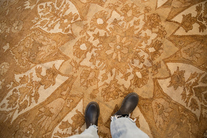 8.5x11 Vintage Distressed Kars Carpet