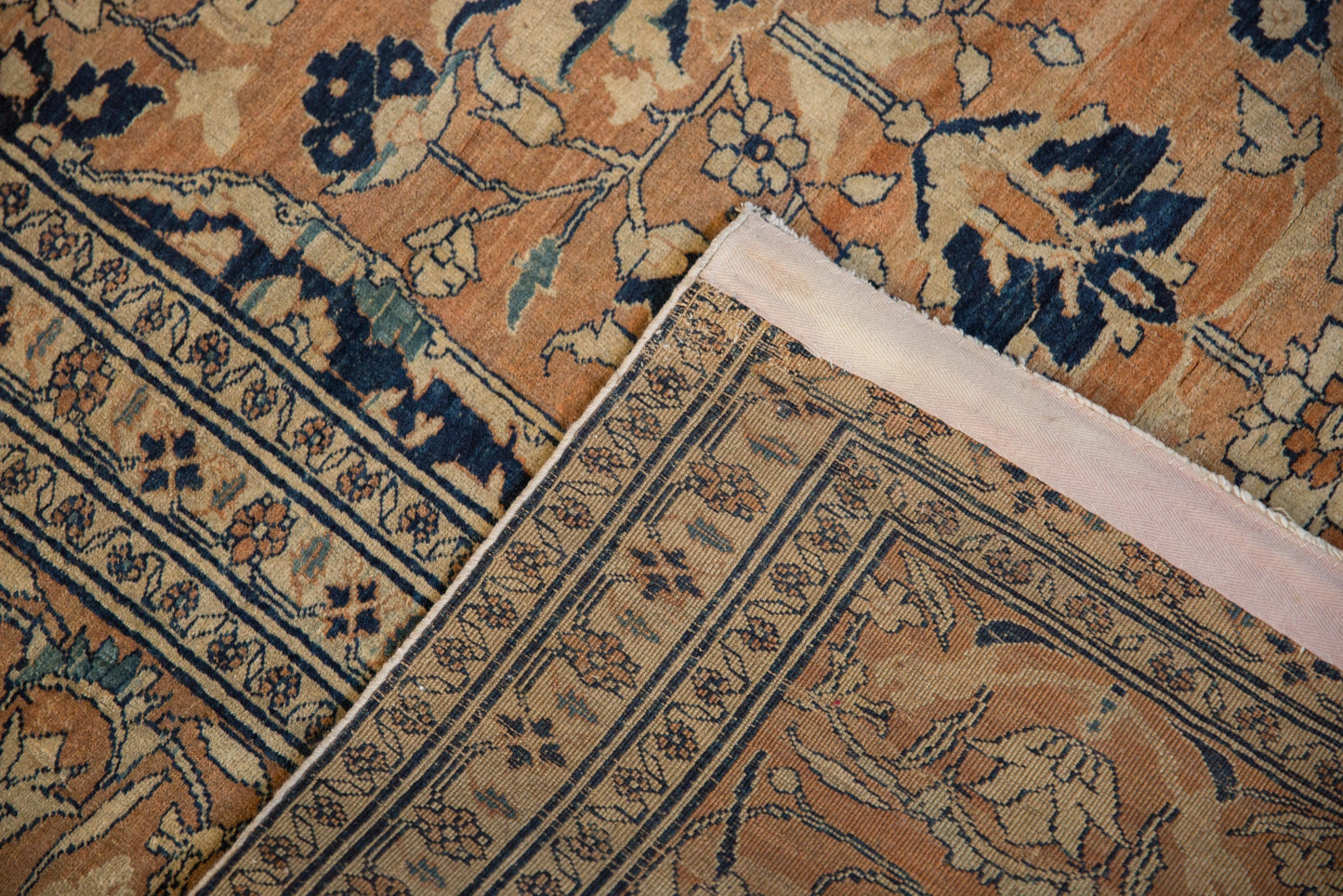 4.5x6 Antique Fine Tabriz Rug