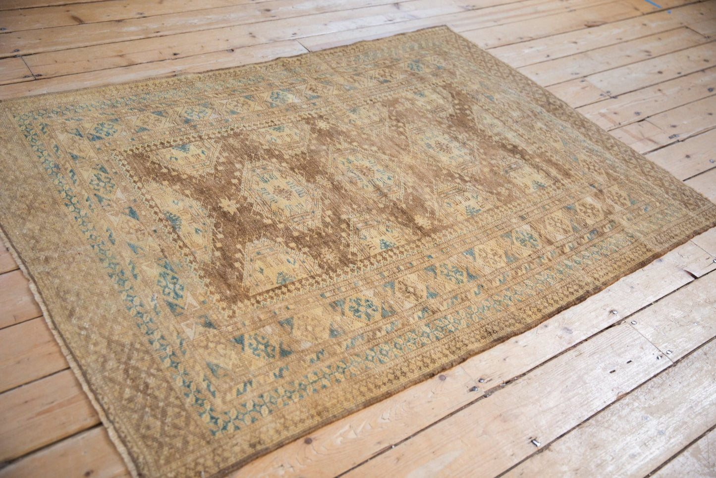 4x5.5 Vintage Afghan Rug