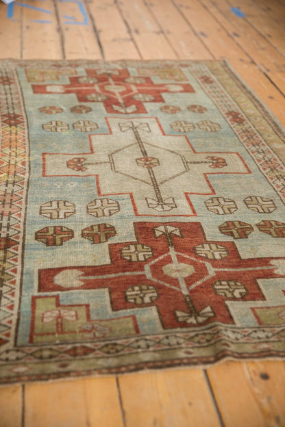 3x5 Vintage Distressed Caucasian Rug