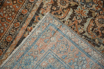 3.5x9.5 Vintage Distressed Malayer Rug Runner