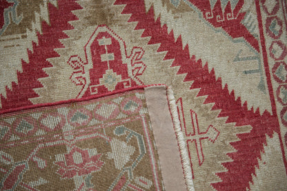 3.5x5.5 Vintage Distressed Caucasian Rug