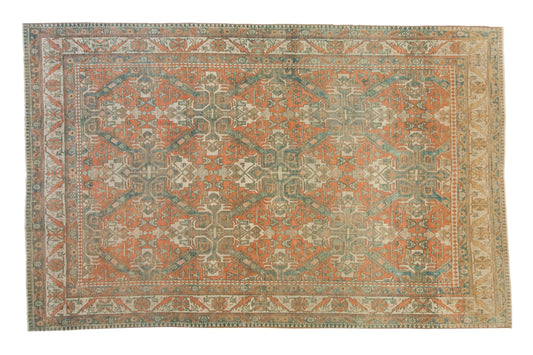 6.5x10 Vintage Distressed Caucasian Carpet