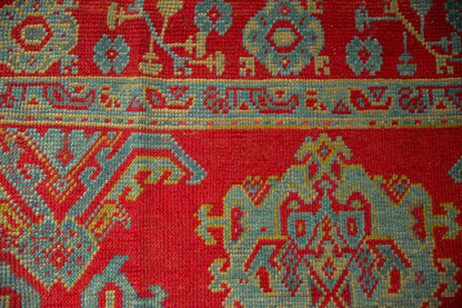 11.5x13.5 Vintage Oushak Carpet