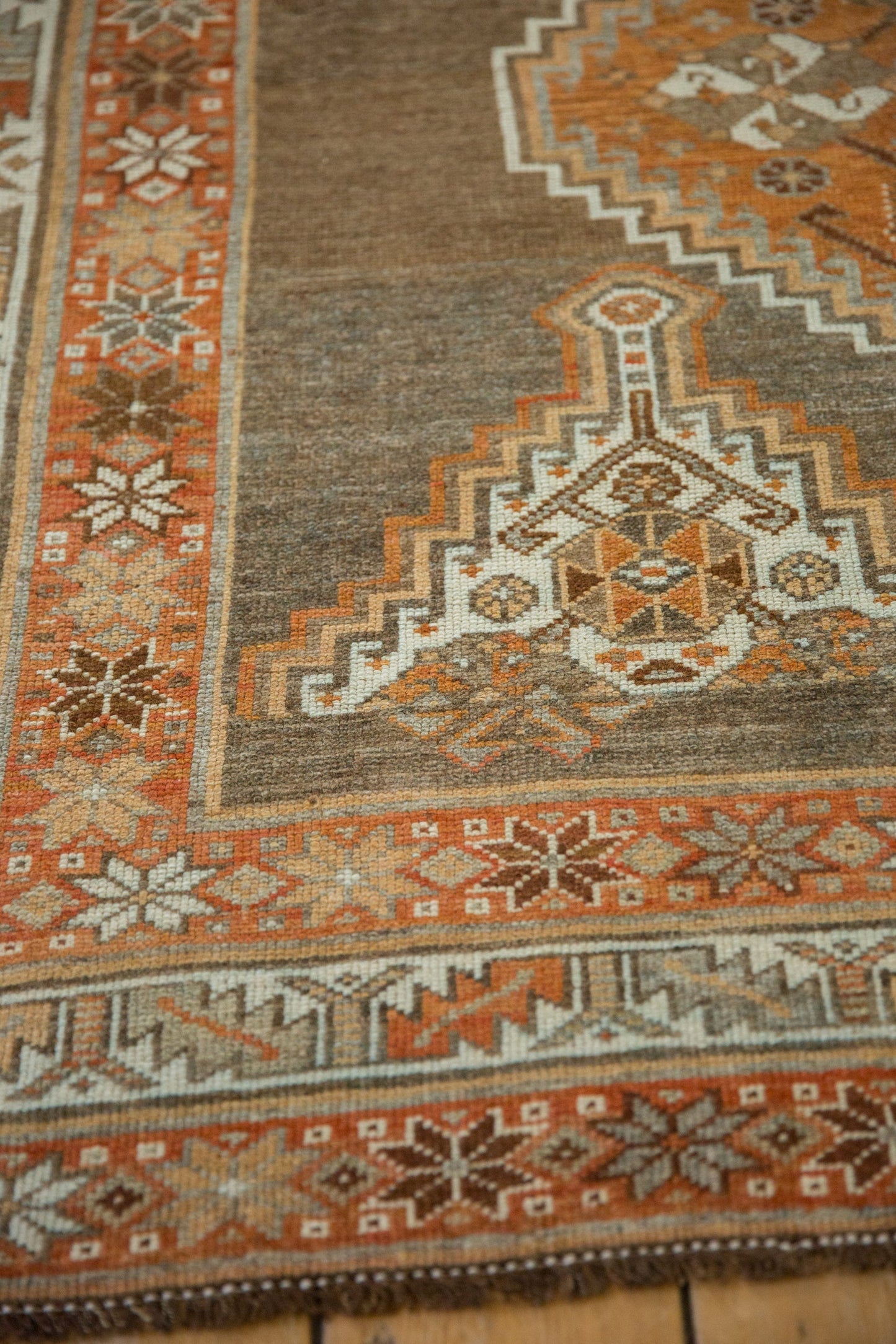 4.5x8.5 Vintage Distressed Kurd Rug