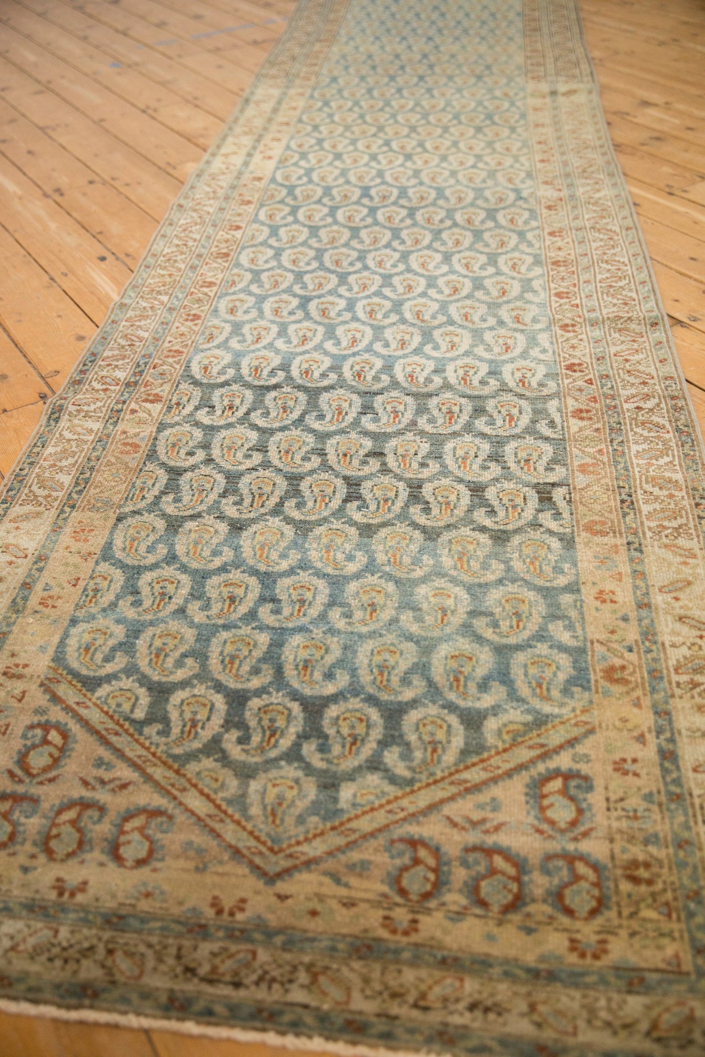 3x16 Vintage Distressed Hamadan Rug Runner