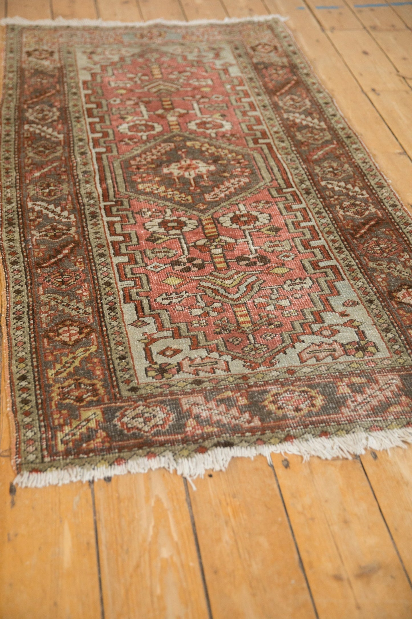3x5.5 Vintage Distressed Heriz Rug