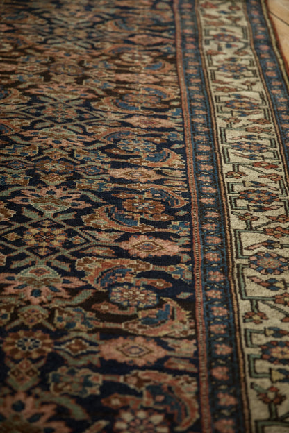 3.5x18 Antique Bijar Rug Runner