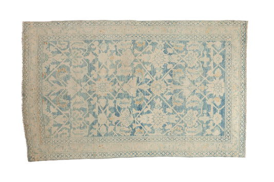 4.5x7 Vintage Distressed Hamadan Rug