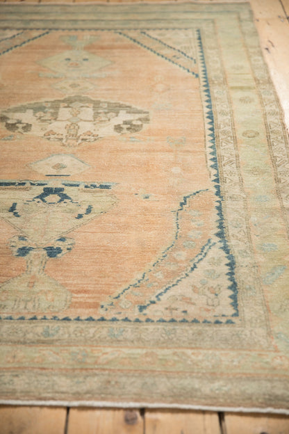 4x6.5 Vintage Distressed Hamadan Rug