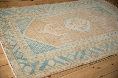 4x6.5 Vintage Distressed Hamadan Rug