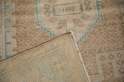 4x6.5 Vintage Distressed Hamadan Rug