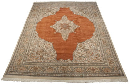 12.5x17.5 Vintage Tabriz Carpet