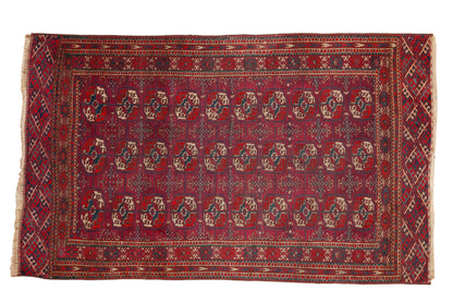 3.5x6 Vintage Tekke Rug