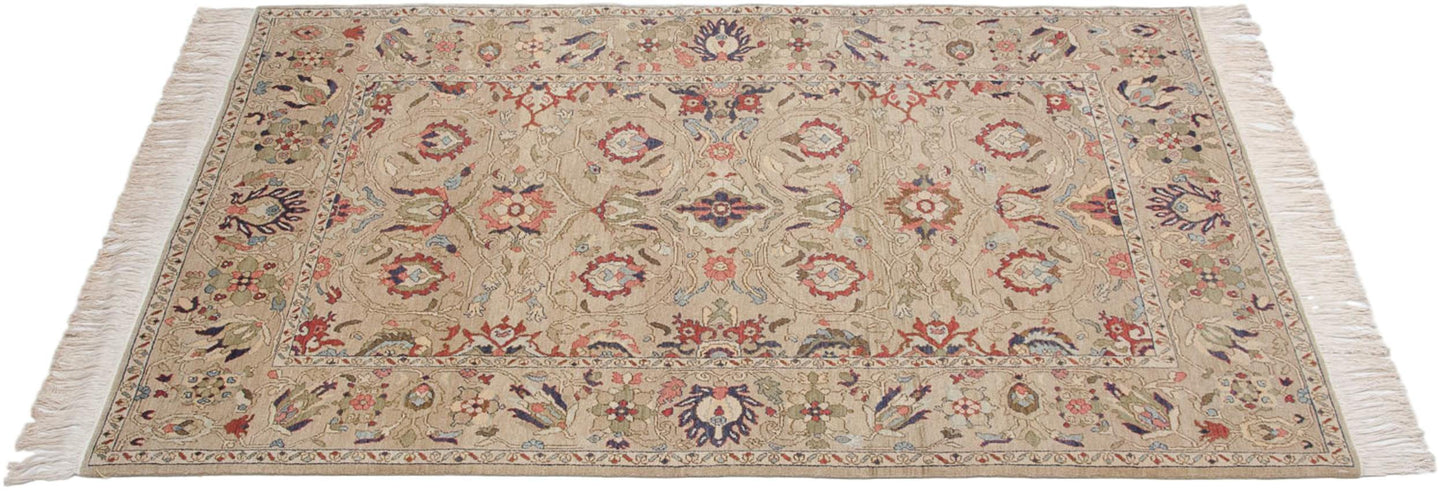 6x9 Vintage Armenian Sultanabad Design Carpet