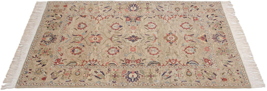 6x9 Vintage Armenian Sultanabad Design Carpet