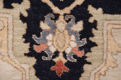 6x9 Vintage Armenian Serapi Design Carpet