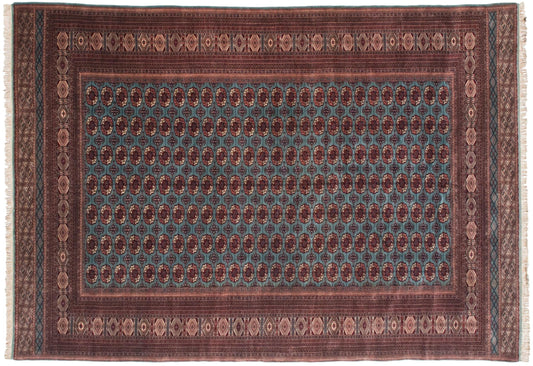 12x17.5 Vintage Fine Bokhara Carpet