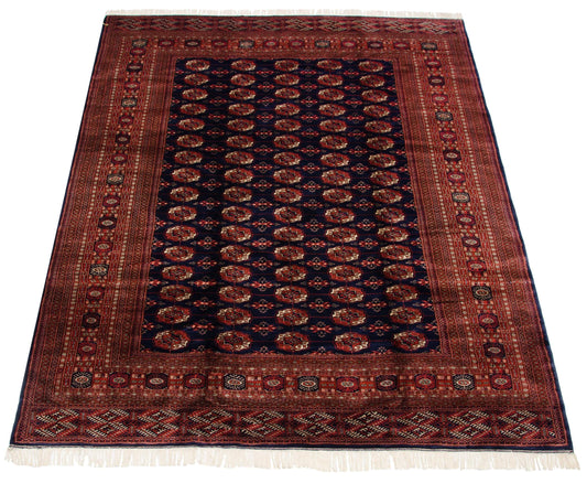 9x11.5 Vintage Fine Bokhara Carpet