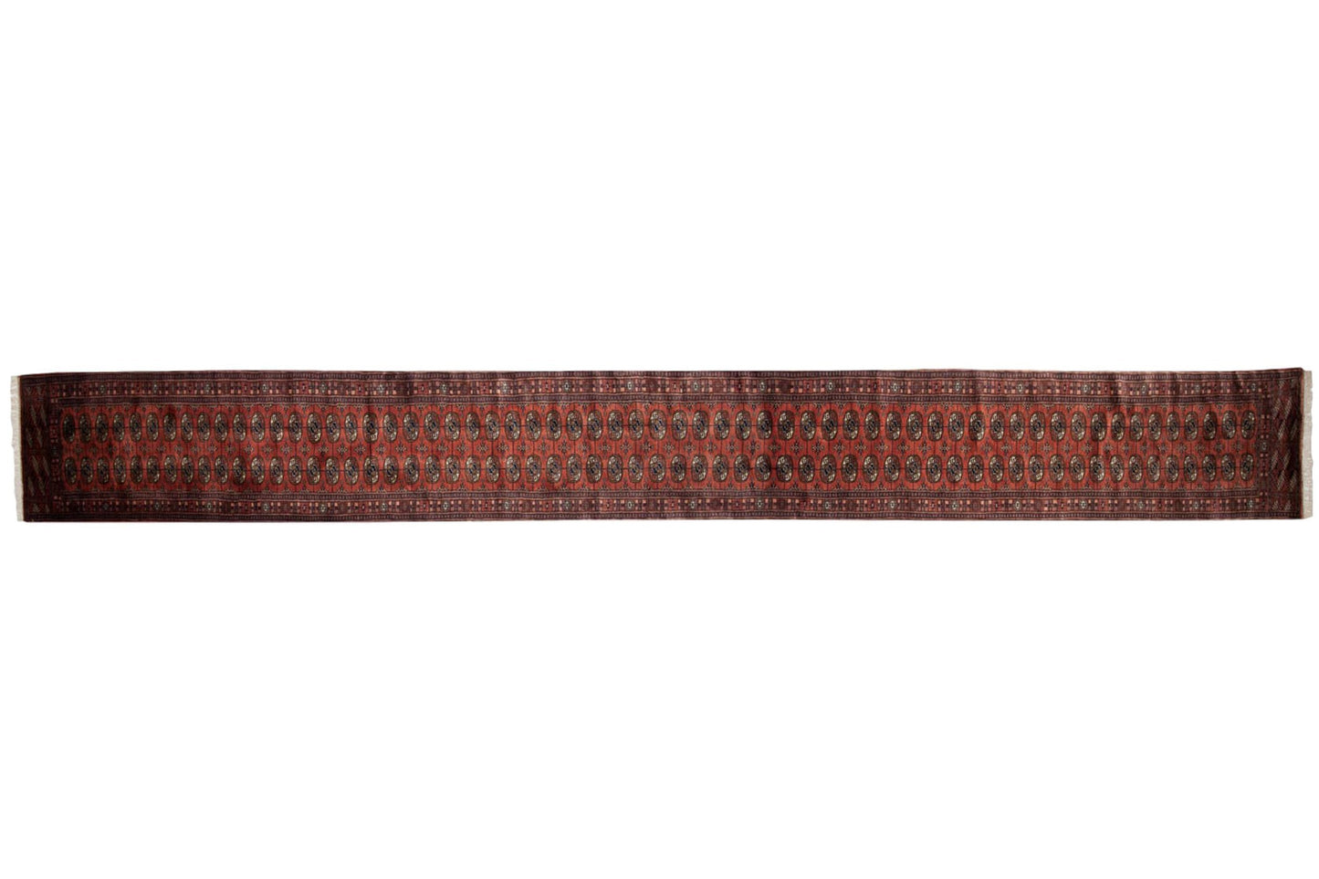2.5x24.5 Vintage Fine Bokhara Rug Runner