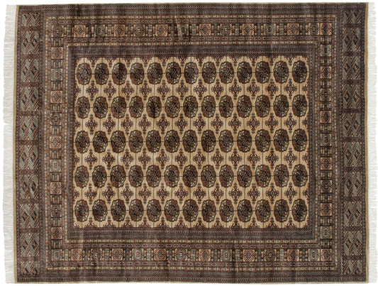 8x10 Vintage Fine Bokhara Carpet