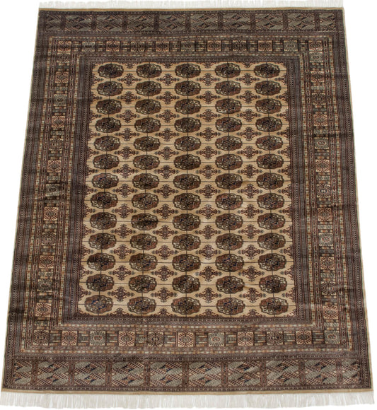 8x10 Vintage Fine Bokhara Carpet